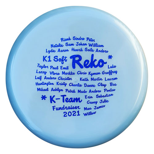 K1 Soft Reko Team Fundraiser 2021